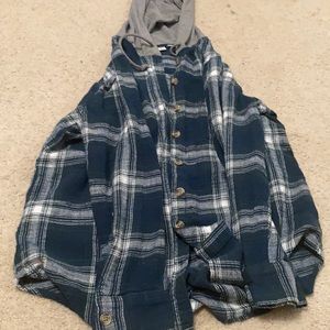 flannel/hoodie